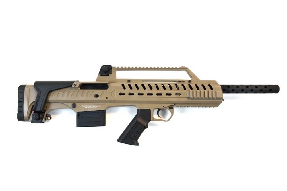 Ranger 36 kalibre bullpup şarjörlü av tüfeği Kum gri