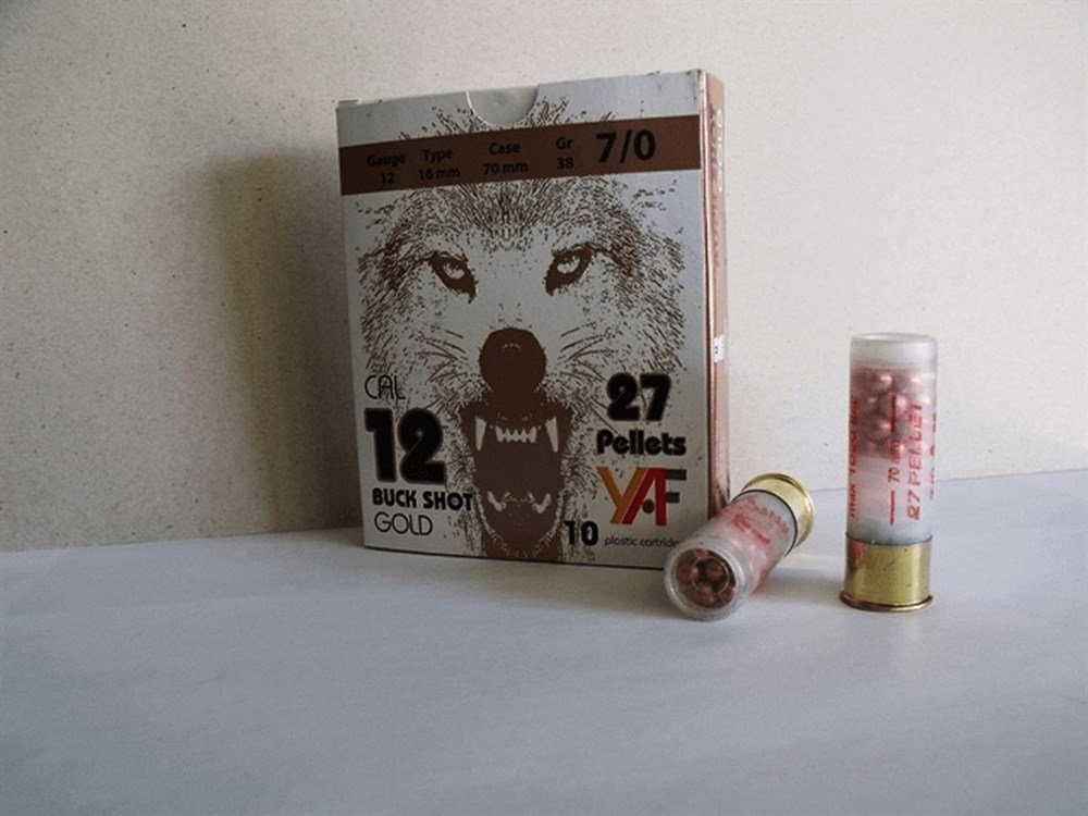 YAF Buck Shot Gold 0/7 10 lu paket