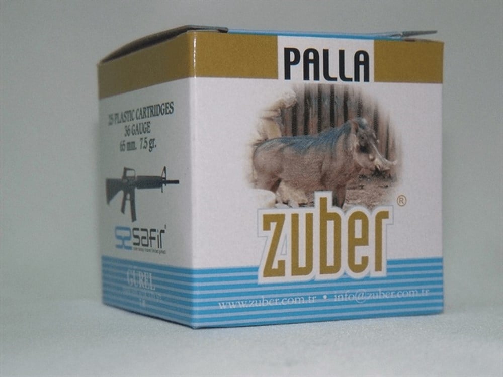 Zuber 36 çap Kurşun Kutu