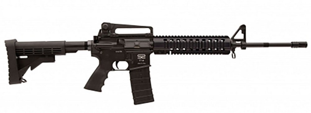 Ak-sa crossfire Metal el kundaklı 36 kalibre şarjörlü otomatik av tüfeğ siyah