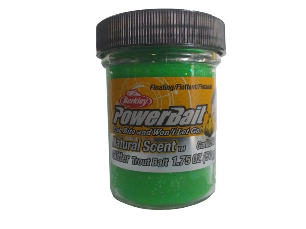 Berkley Power Bait Natural Scent Spring Green garlic