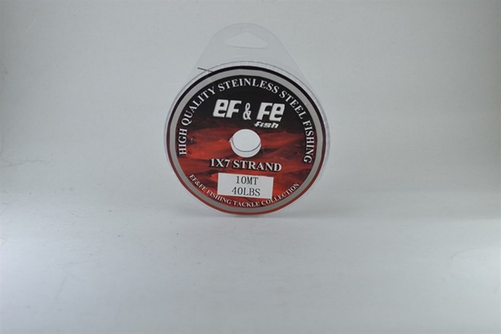 Ef&Fe 10 mt 1x7 çelik tel