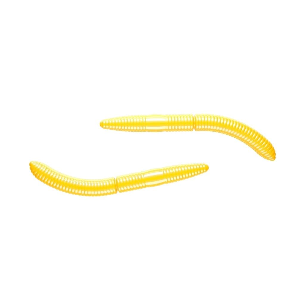 Libra Lures Fatty D'Worm 65 mm  007 Yellow Peynirli