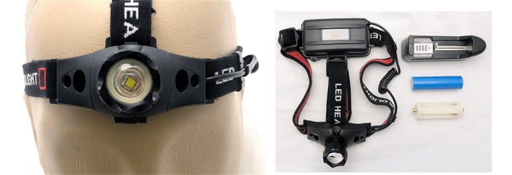 Şarjlı Kafa Feneri