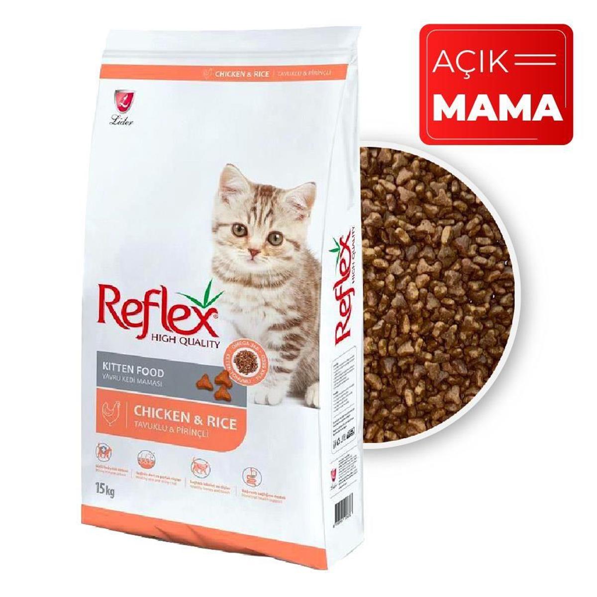 Reflex Tavuklu Yavru Kedi Maması 1 KG