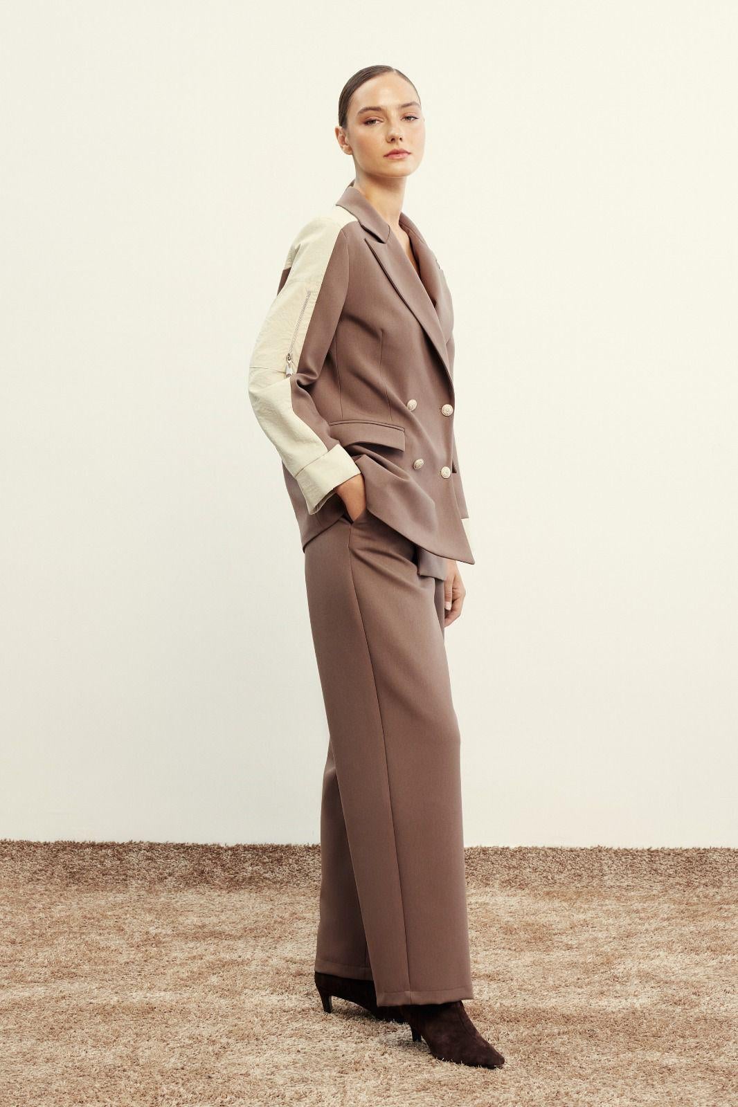 VİZON BLAZER CEKETLİ İKİLİ TAKIM