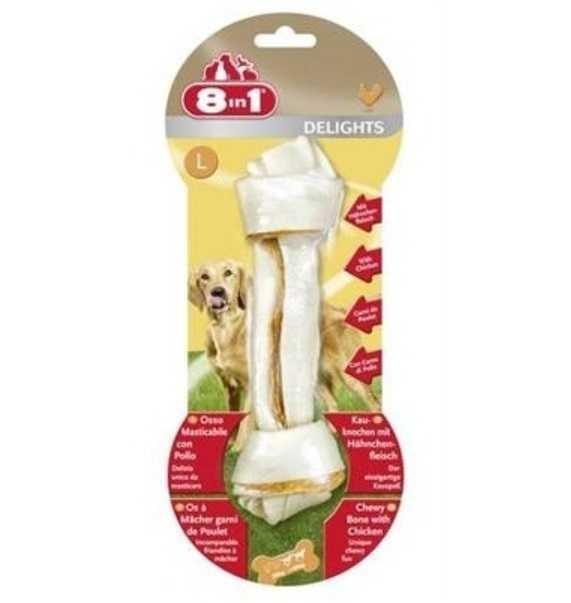 8in1 Delights Bones Köpekler İçin Ağız Bakım Kemiği Large