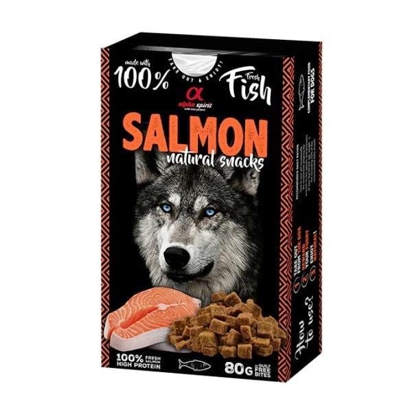 Alpha Spirit Doğal Atşıtırmalık Köpek Ödül Maması Somonlu 80 gr