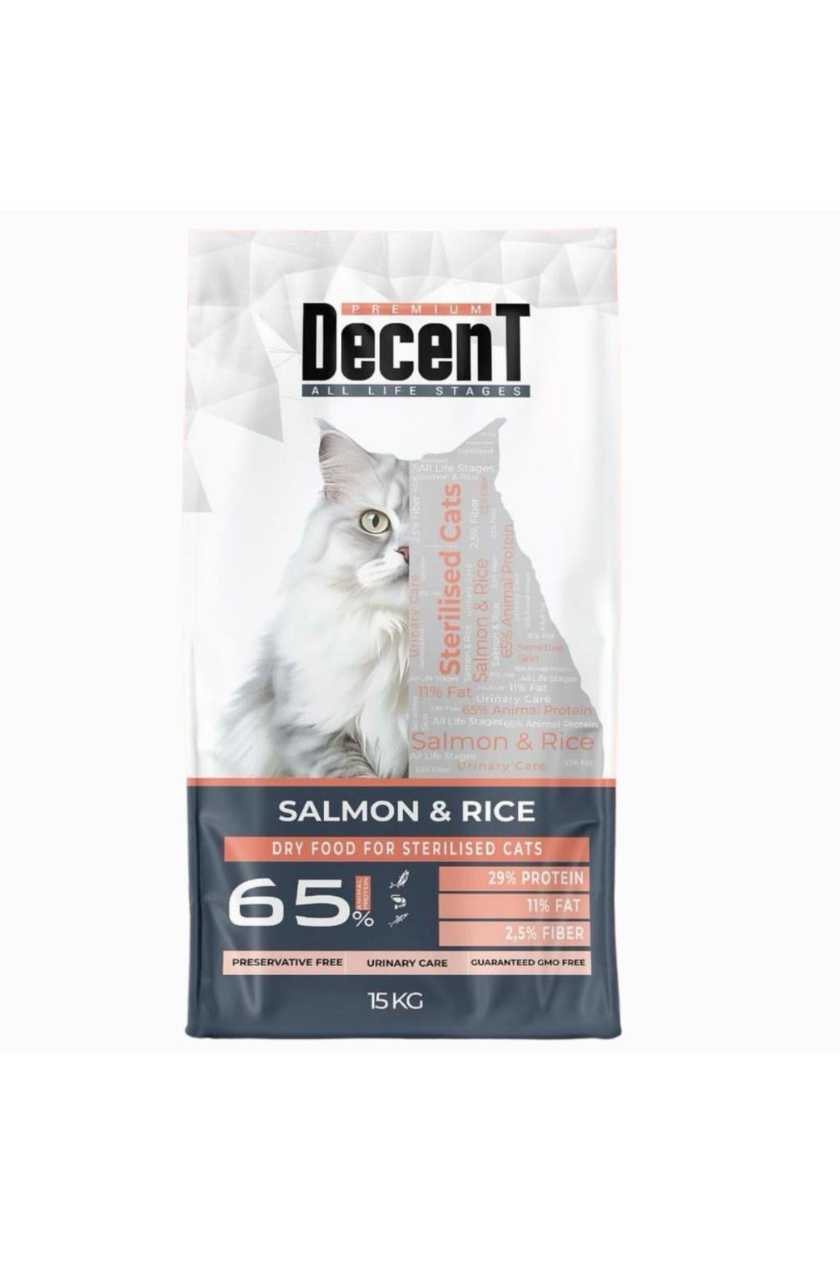 Decent Sterilised Urinary Care Balıklı ve Pirinçli Kısırlaştırılmış Kedi Maması 15 Kg