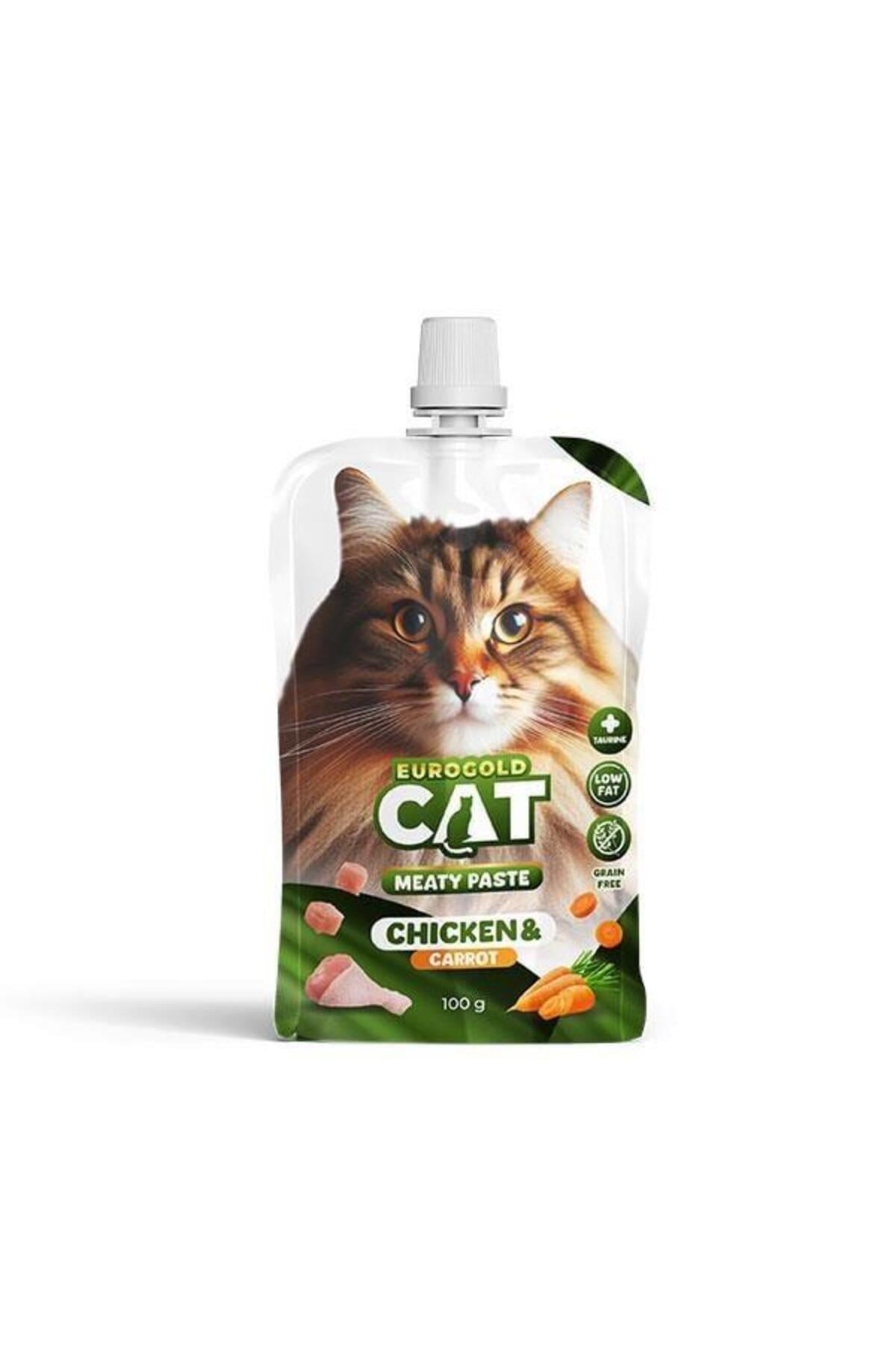 EuroGold Kedi Et Ezme Ödülü Tavuk-Havuç 100 Gr