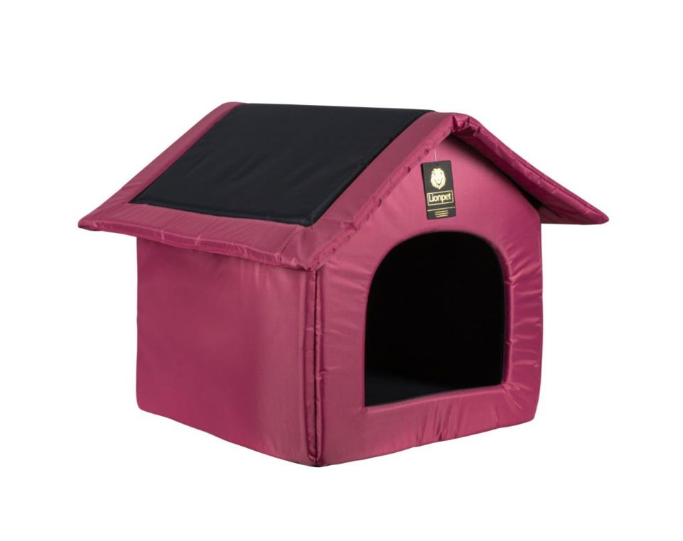 GLİPET Sıvı Geçirmez Kedi Köpek Kulübe Yatak Pembe