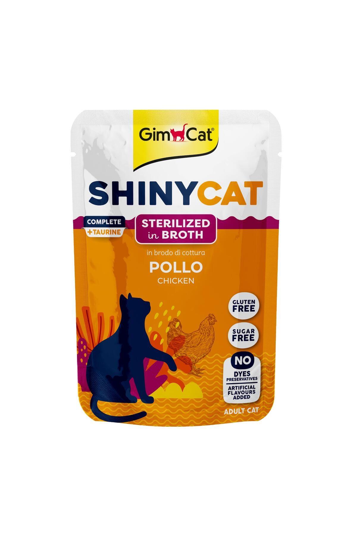 Gimcat Shinycat Pouch Sterilized Chicken 70 gr - Tavuk Kısırlaştırılmış Pouch 70 gr