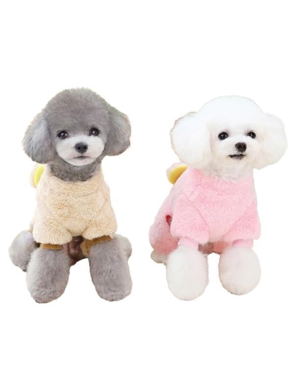 Glipet Ayıcıklı Polar Köpek Kıyafeti Bej S