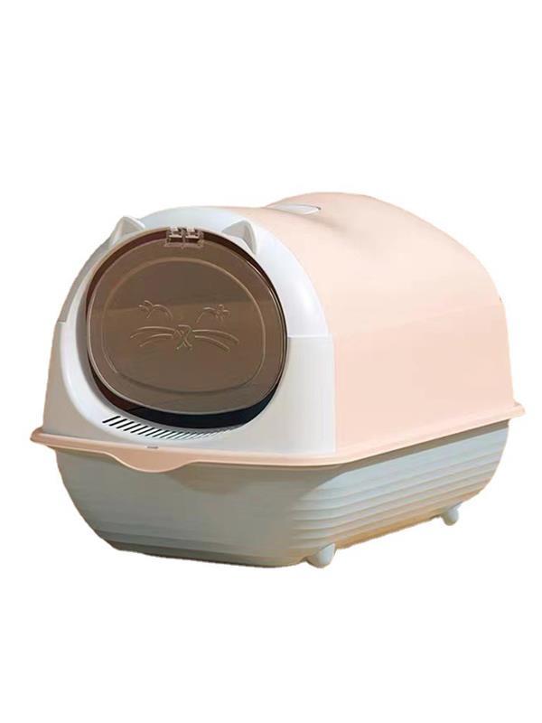 Glipet Cartoon Kedi Şekilli Kedi Tuvaleti 49x34x34 Cm