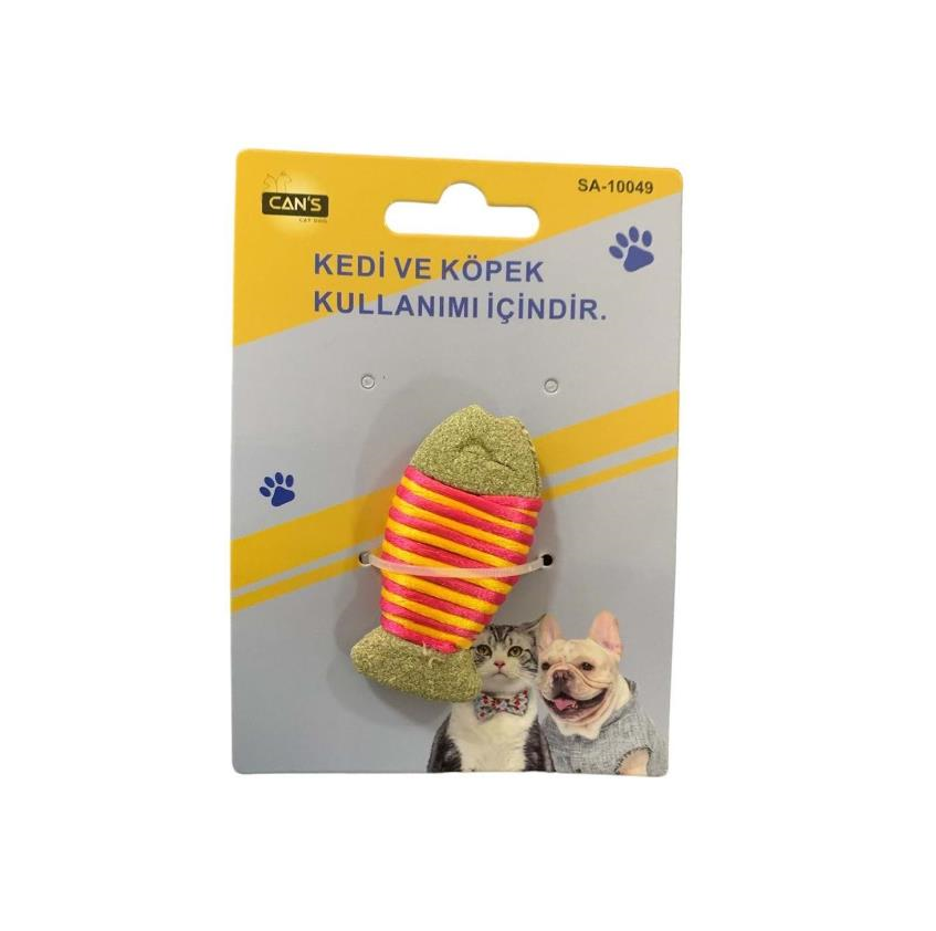 Glipet Catnip Balık Kedi Oyuncağı 7X3.5 Cm