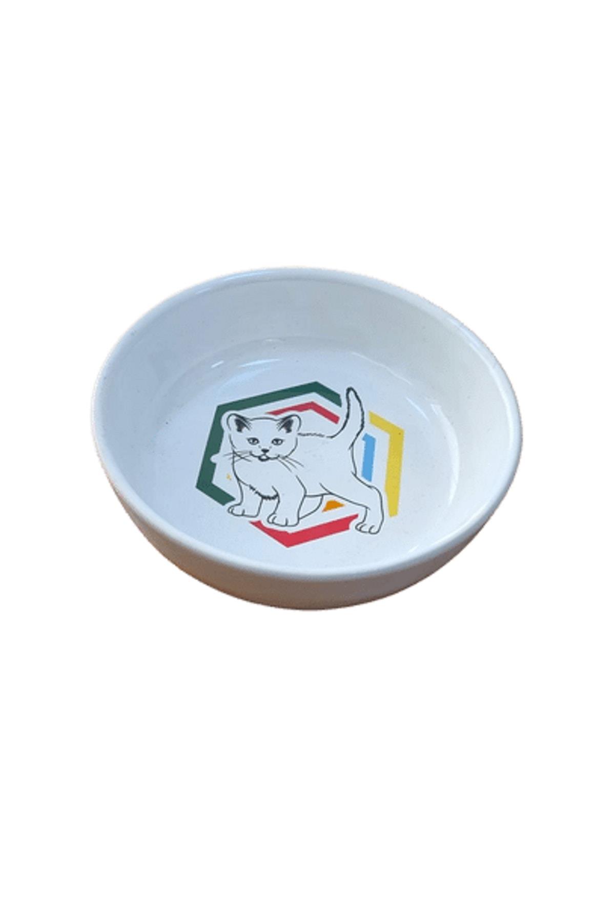 Glipet Yıkanabilir Seramik Mama Ve Su Kabı 14 Cm 250 Ml COLOR NO:7