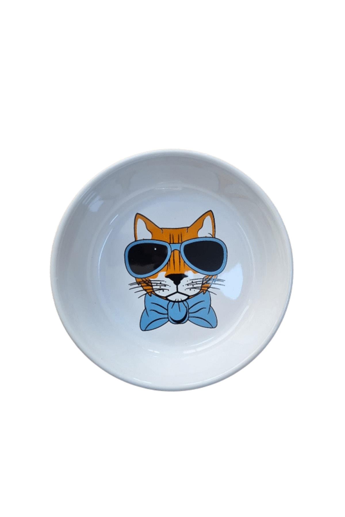 Glipet Yıkanabilir Seramik Mama Ve Su Kabı 14 cm 250 ml SUNGLASS NO:2