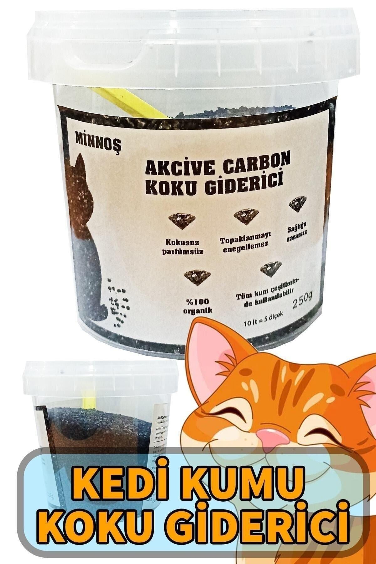 Marketimol Aktif Karbon Kedi Kumu Koku Giderici 250 gr