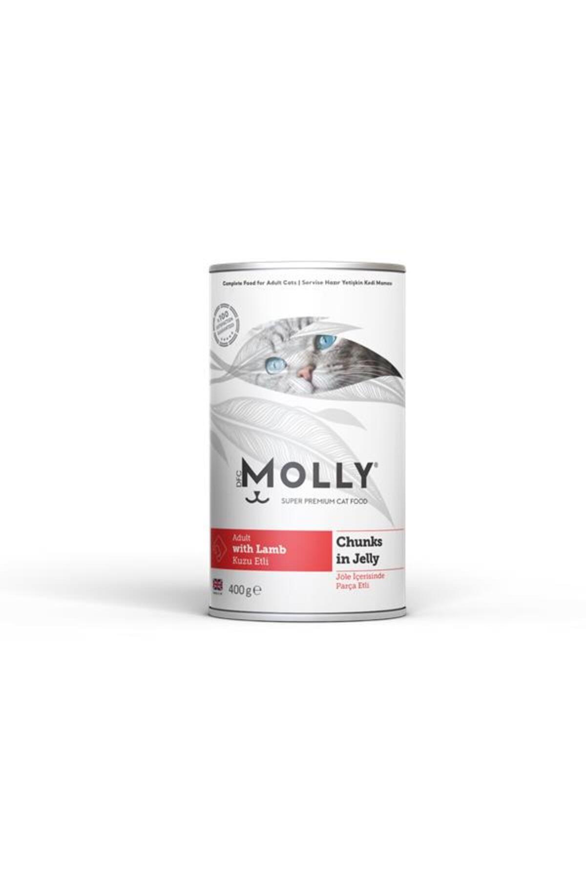 Molly Konserve Yetişkin Kedi Jöleli Kuzulu 400 Gr