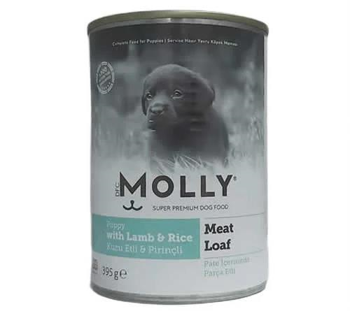 Molly Kuzu Etli Yavru Köpek Konservesi Parca Etli 395 Gr