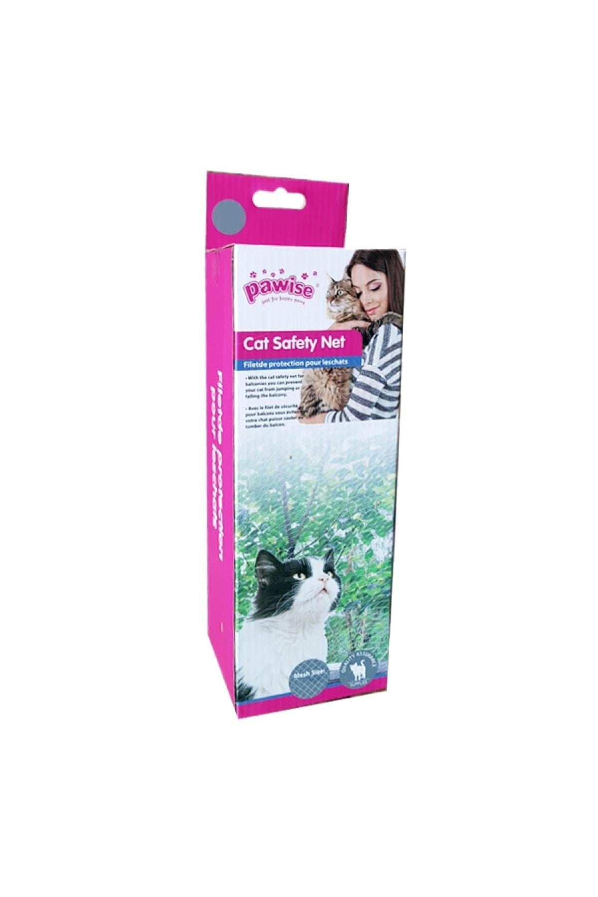 Pawise Balkon Kedi Koruma Şeffaf Ağ 3x2 m