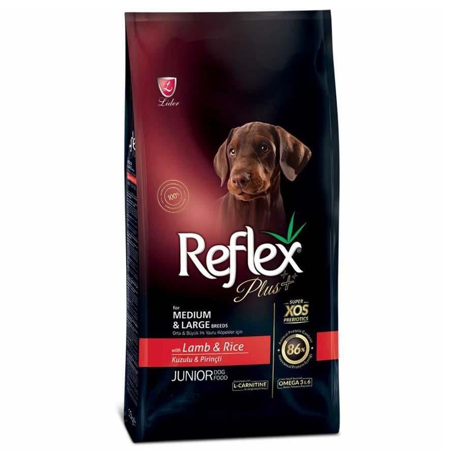 Reflex Plus Kuzulu Pirinçli Yavru Köpek Maması 3 Kg