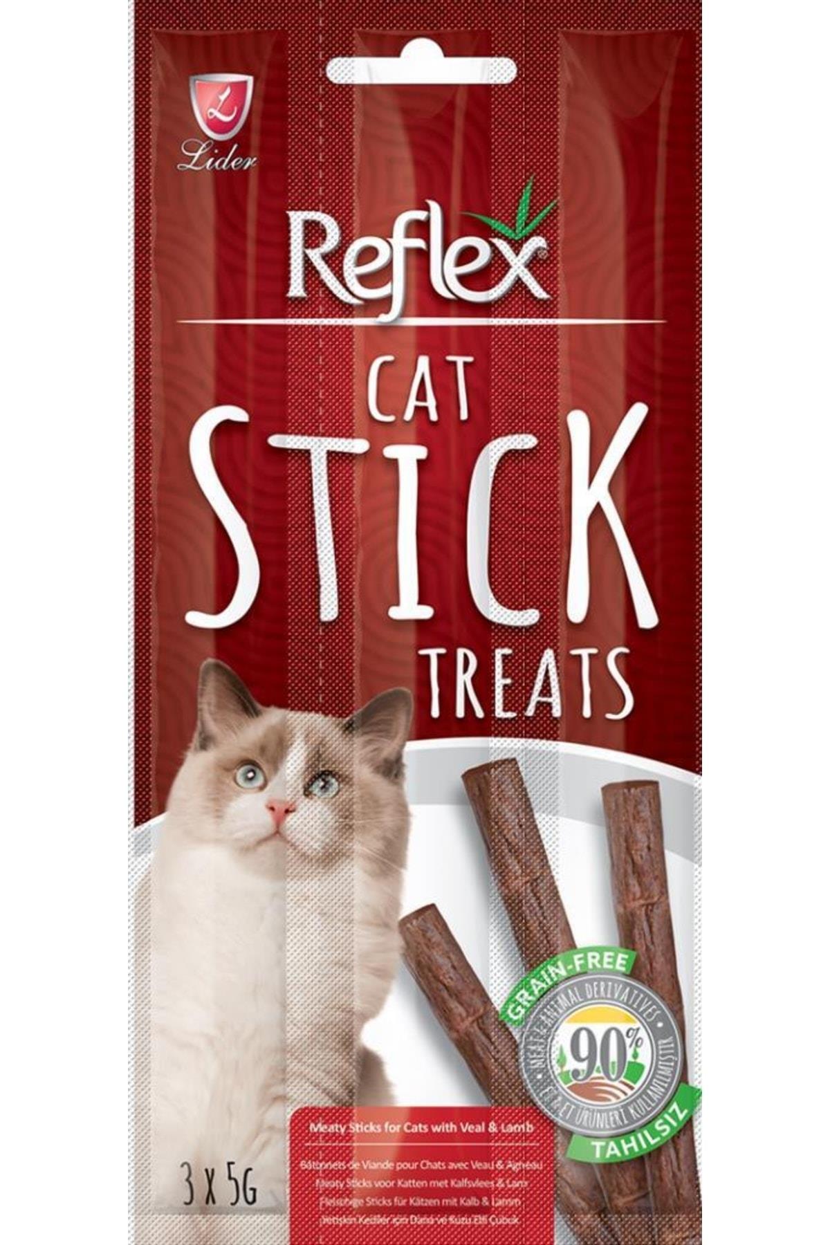 Reflex Sticks Biftek Kuzu Kedi Ödül 3x5 Gr
