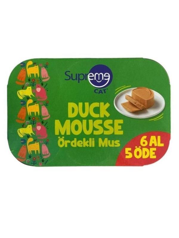 Supreme Cat Ördekli Püre Kedi Konservesi 85 Gr 6 Al 5 Öde