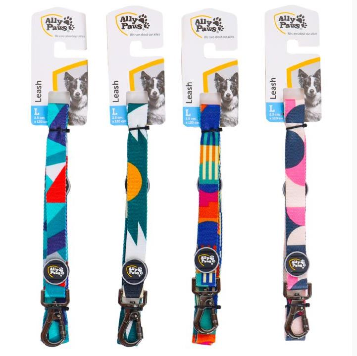 Ally Paws Leash Large Köpek Boyun Tasması 2.5 cm 120 cm