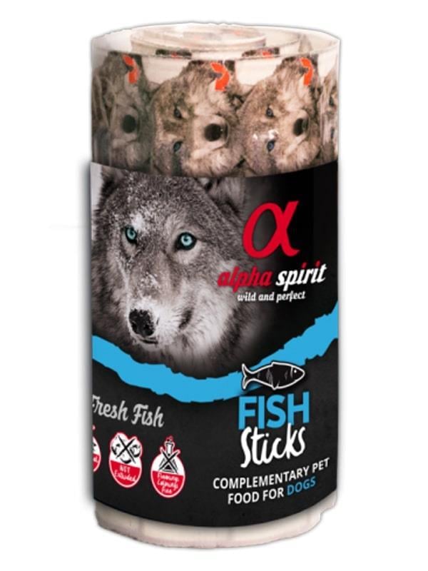 Alpha Spirit Doğal Atıştırmalık Köpek Ödülü Balıklı 16x10 gr