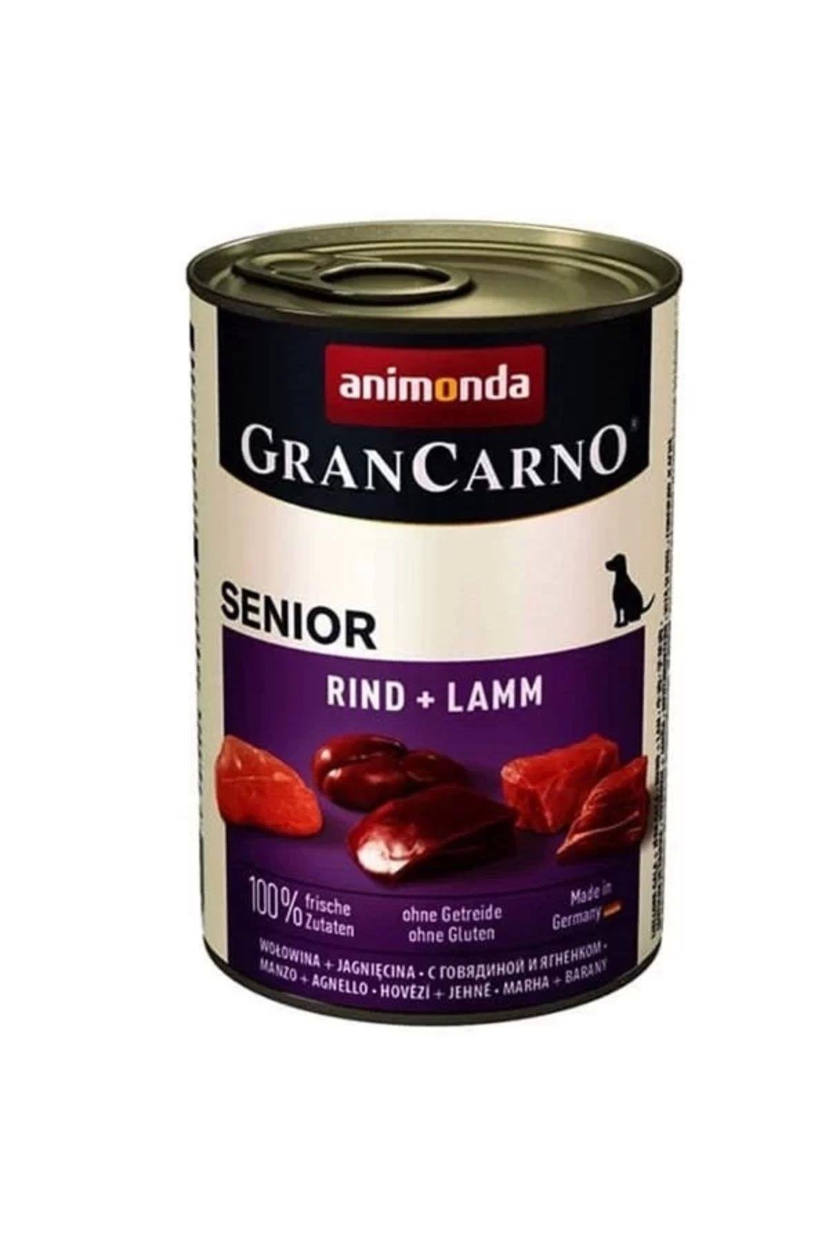 Animonda GranCarno Senior Kuzu Etli Yaşlı Köpek Konservesi 400 gr