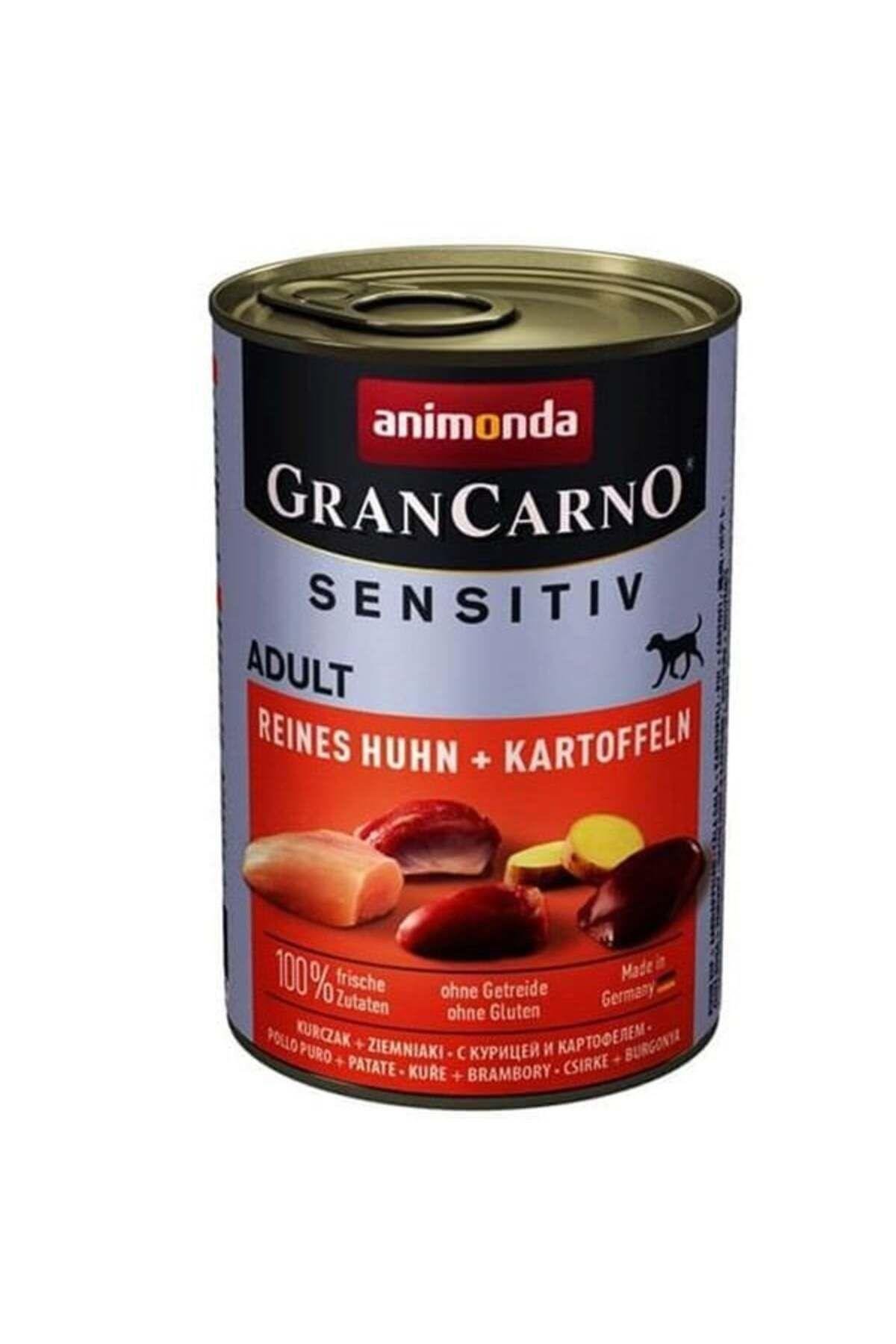 Animonda GranCarno Sensitive Tavuklu Ve Patatesli Yetişkin Köpek Konservesi 400 gr