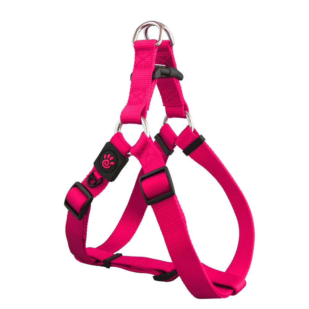 Doco Ayarlanabilir Dokuma Göğüs Tasması 3.8X95-120cm Pembe