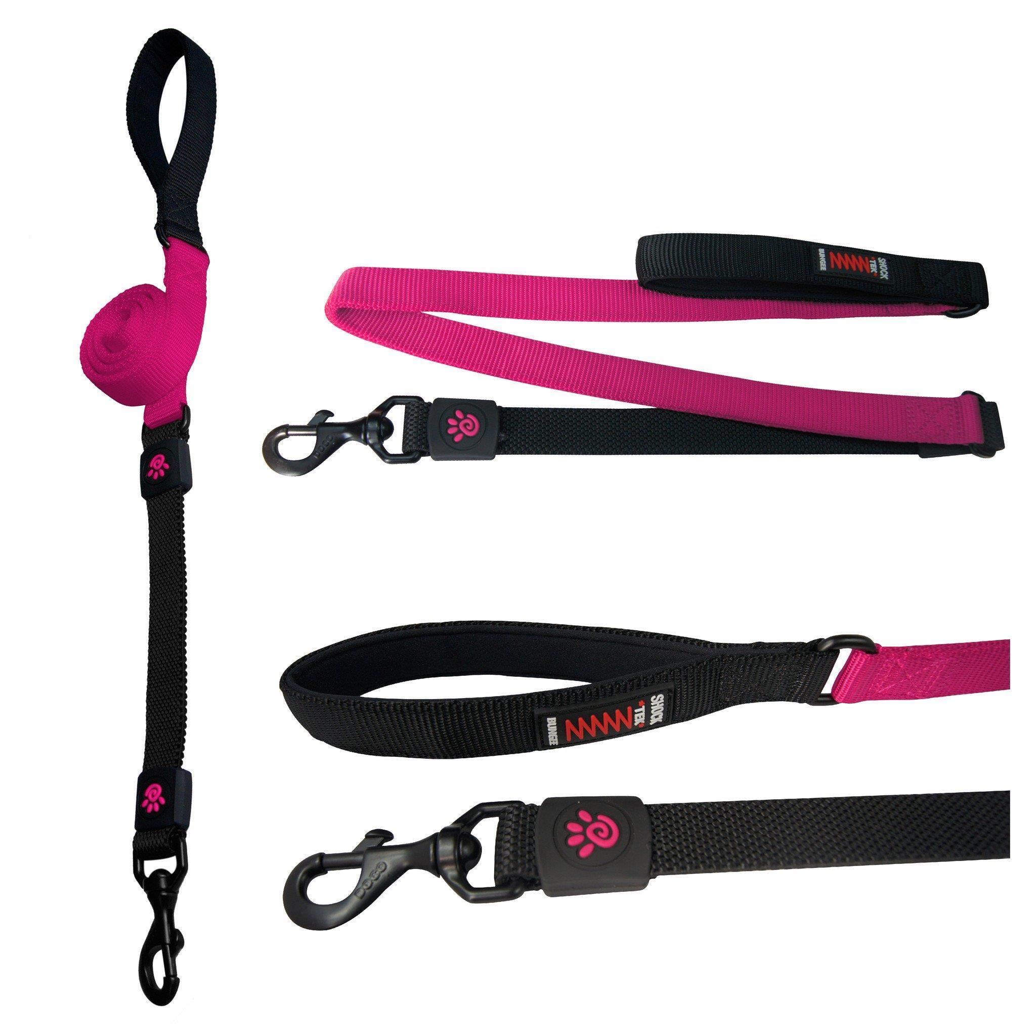 Doco Bungeee Şok Emici Gezdirme Kayışı 2X120 Cm Pembe
