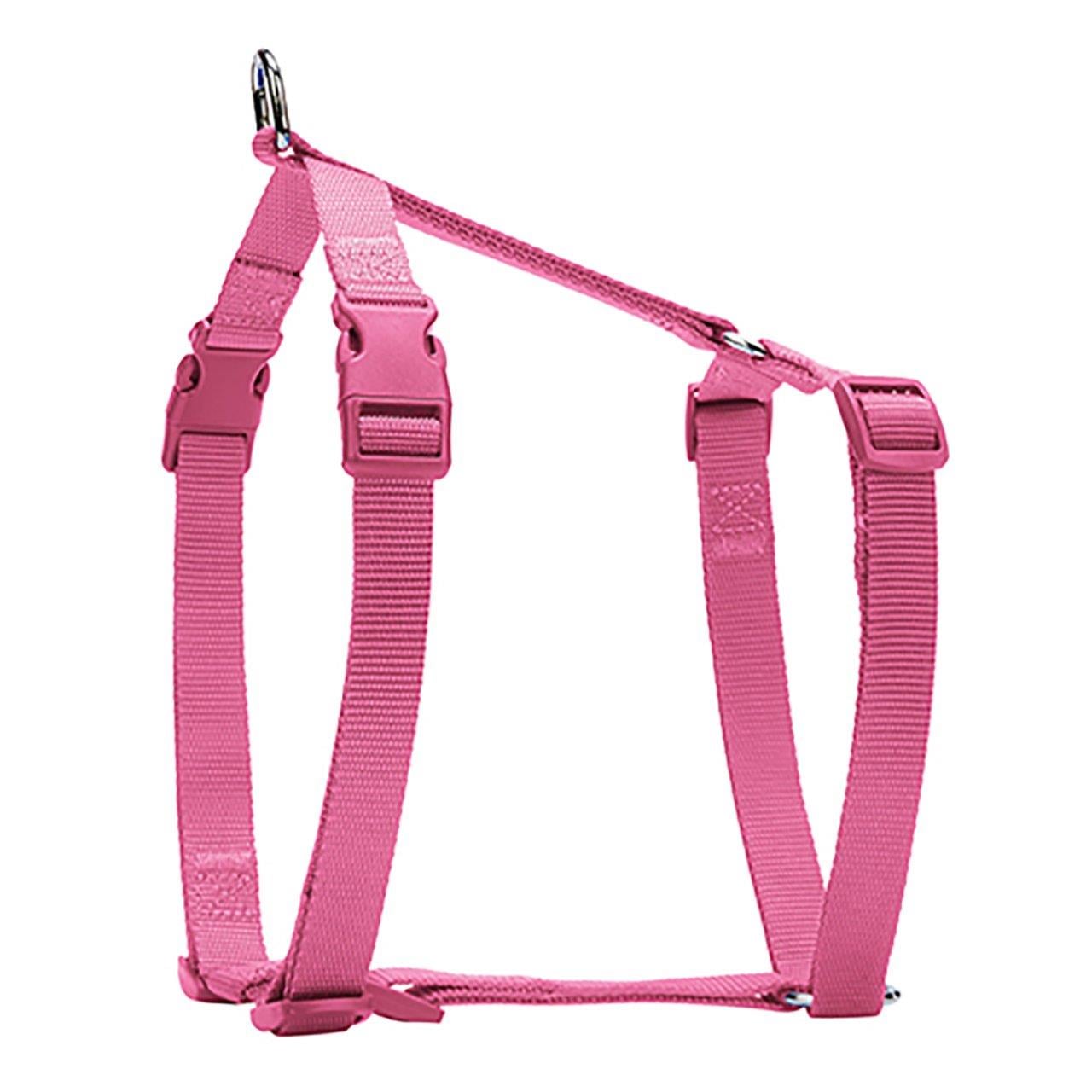 Doggie Ayarlı  Dokuma Göğüs Tasması 1,5X30-45Cm Pembe