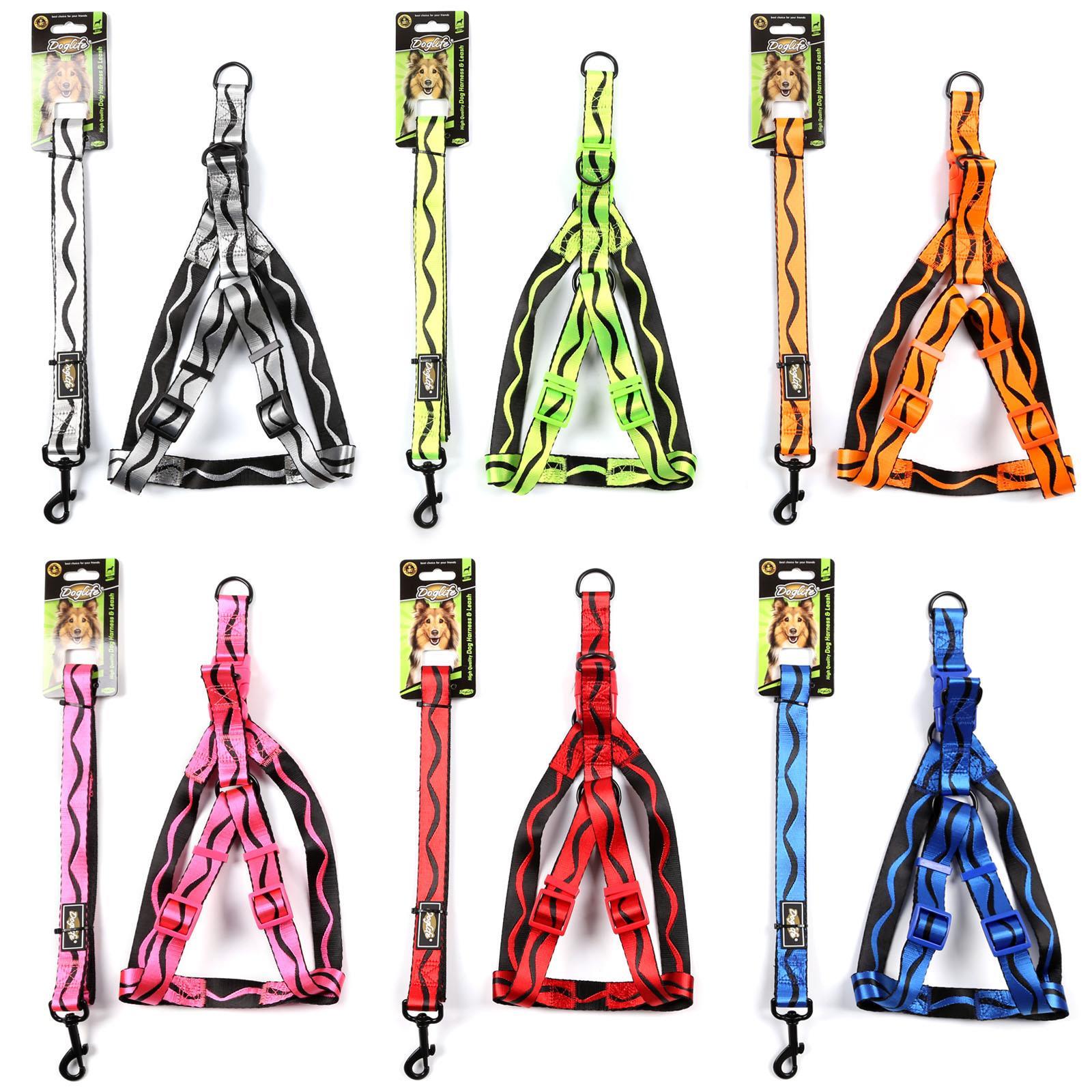 Doglife Köpekler için Desenli Gögüs Tasması:+Gezdirme 2,5CM