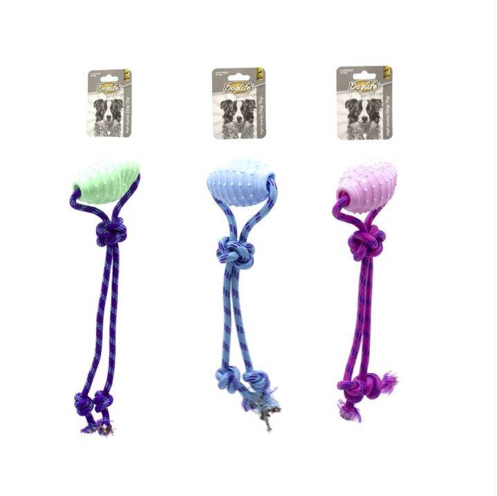 Doglife Köpekler İçin Kauçuk İpli Ball Oyuncak