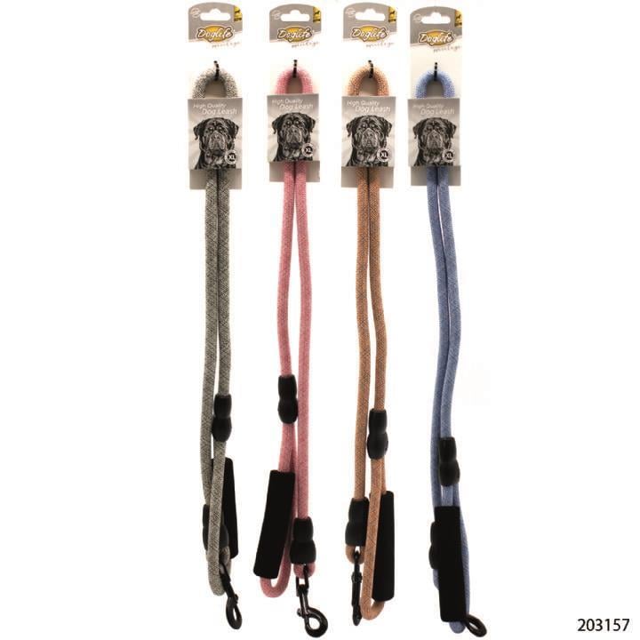 Doglife Soft Tutmalı Fitil Gezdirme 120 cm 12 mm