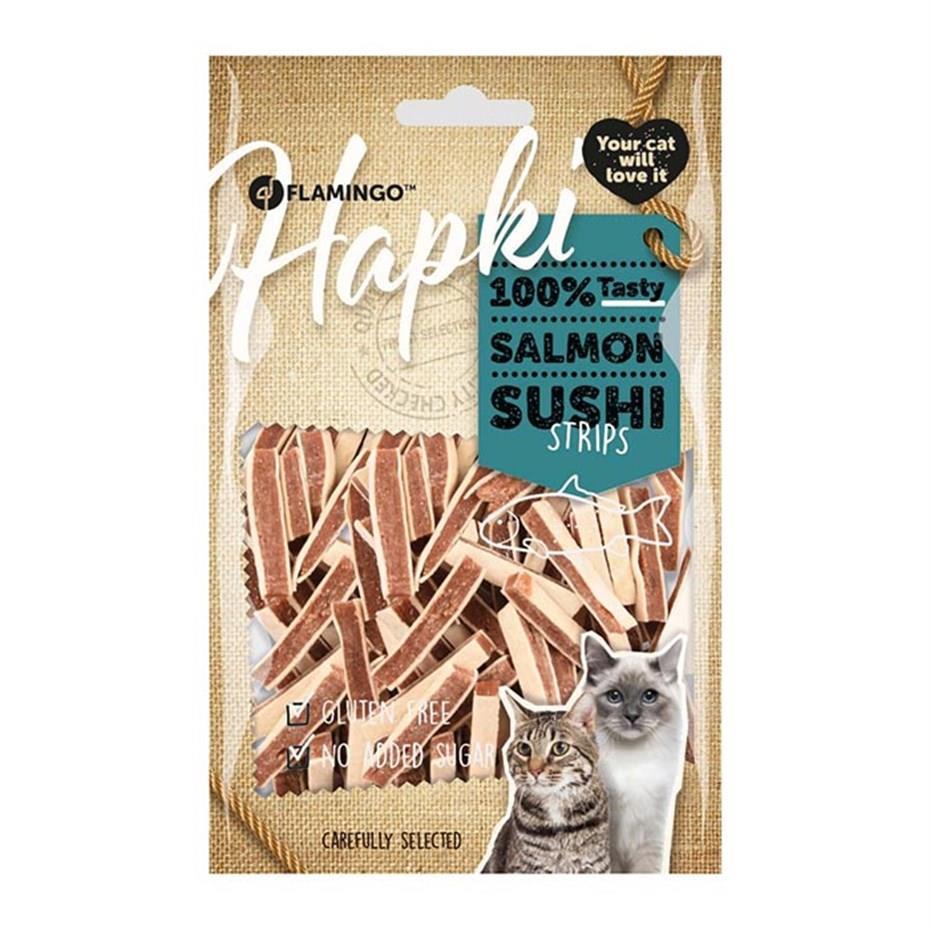 Flamingo Hapki Sushi Strips Somonlu Kedi Ödül Maması 85gr