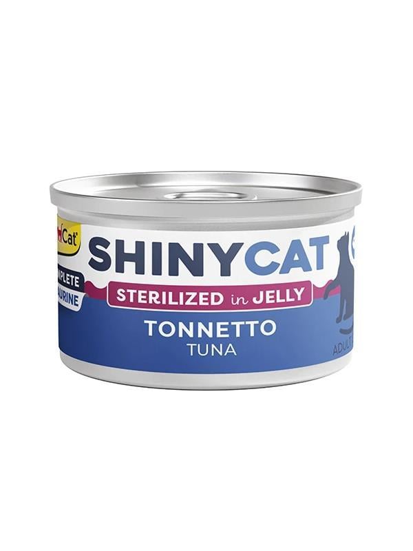 Gimcat Shinycat Jöle İçinde Somon Balıklı Kısırlaştırılmış Kedi Konservesi 70 gr