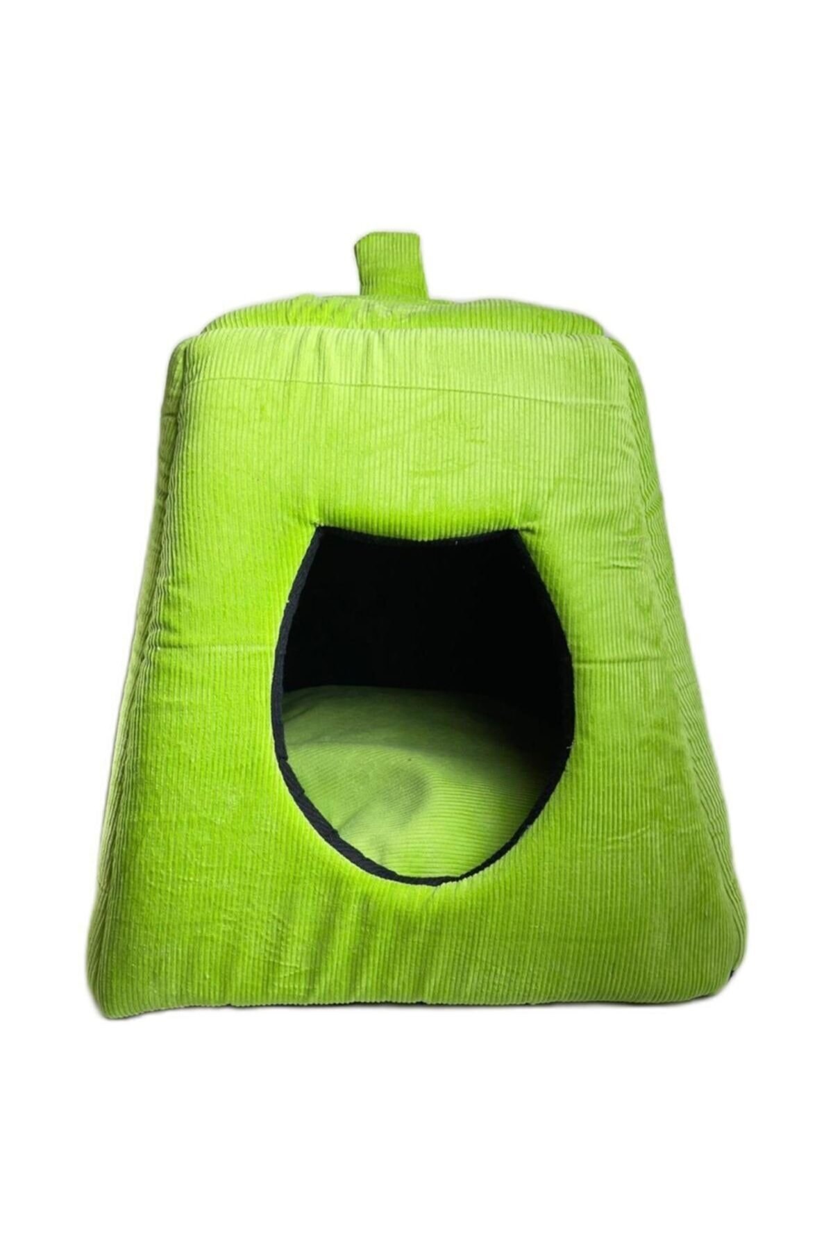 Glipet 3 Fonksiyonlu Kare Yatak Ev 45 x 45 x 40 Cm Fıstık Yeşili