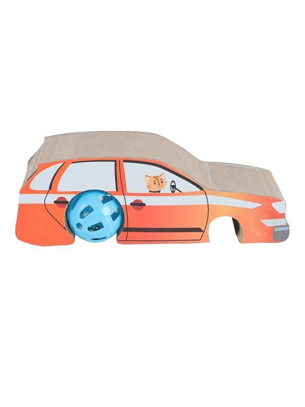 Glipet Akordiyon Karton Kedi Tımalama 19x7x8 Cm Araba