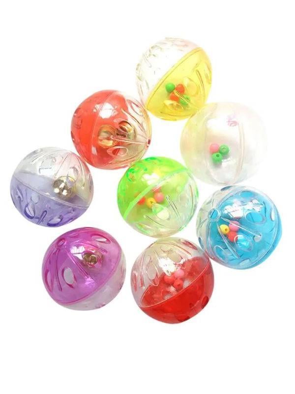 Glipet Boncuklu Renkli Kedi Oyun Topu 4.2 Cm