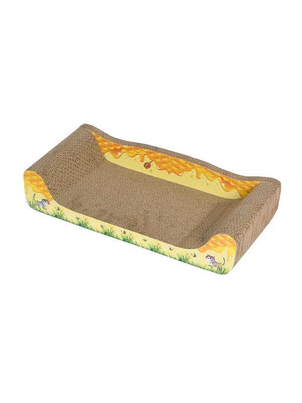 Glipet Büyük Taht Şekilli Karton Kedi Tırmalama 60x30x12 Cm