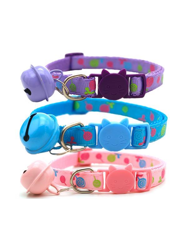 Glipet Candy Dokuma Kedi Boyun Tasması 19x1 Cm Mavi