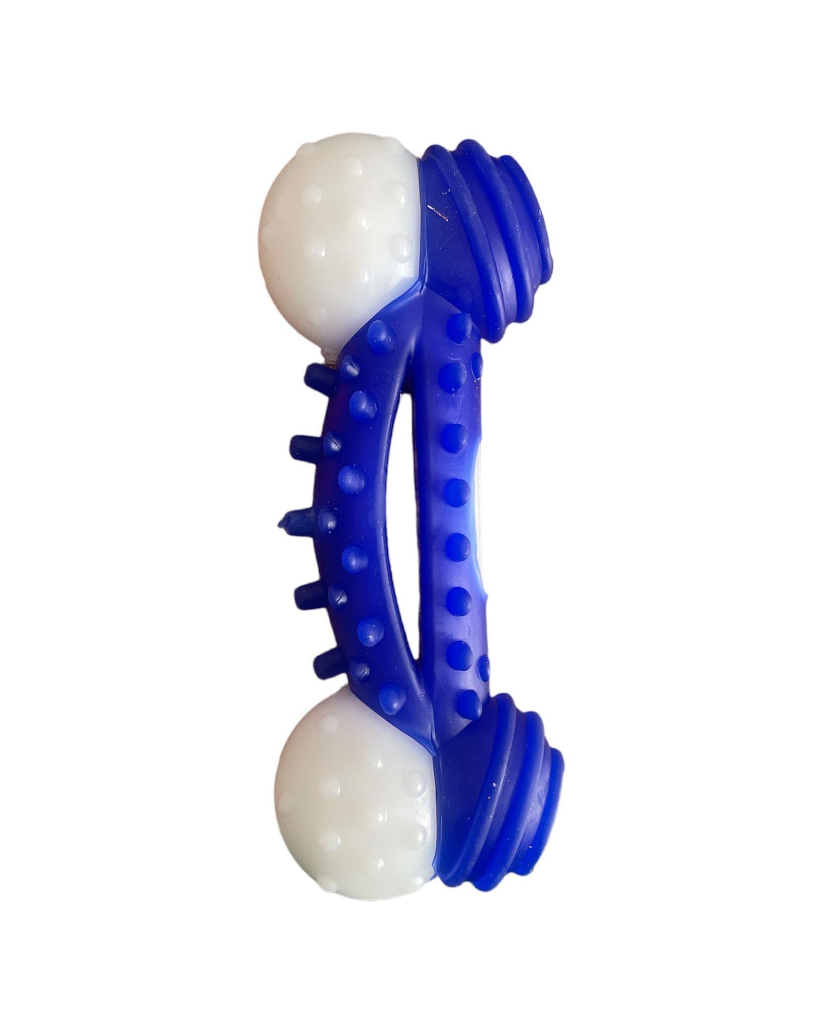 Glipet Kemik Dental Topuzlu Büyük Mavi