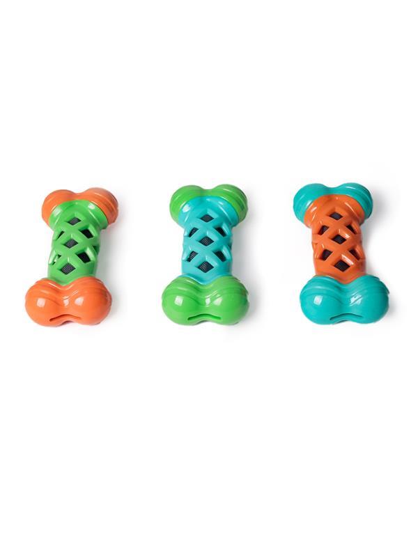 Glipet Kemik Desenli Esnek Köpek Oyuncağı 17x9 Cm