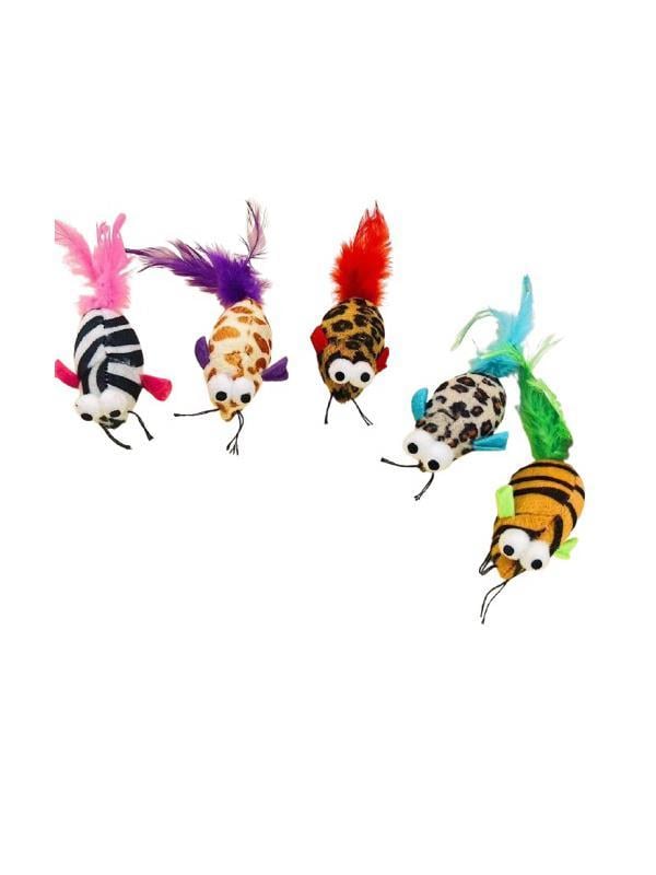 Glipet Koca Göz Fare Kedi Oyuncağı 6 Cm 2 li