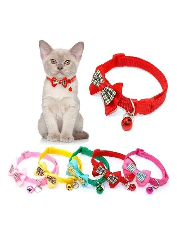 Glipet Papyonlu Kedi Boyun Tasması 19x1 Cm Kırmızı