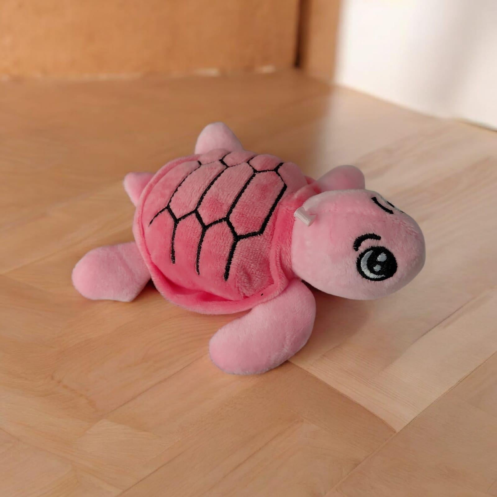 Glipet Peluş Kaplumbağa Kedi Oyuncağı 14x11x5 Cm Pembe